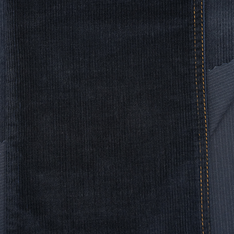 GS1160 GRS Cotton 11 W Jacquard Dobby Corduroy obarvená látka